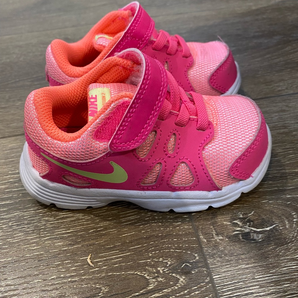 Bright colored nikes!
